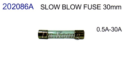 202086A SLOW BLOW FUSH 30mm